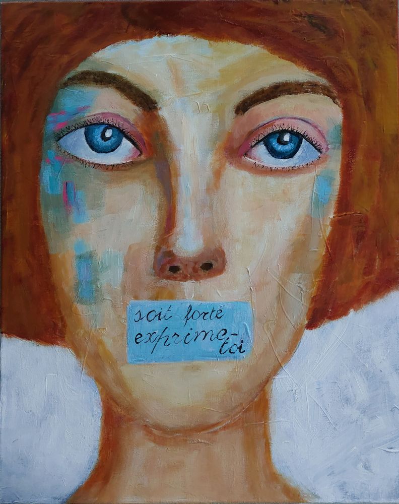 Soit forte, exprime-toi by Mieke Van Cauter
