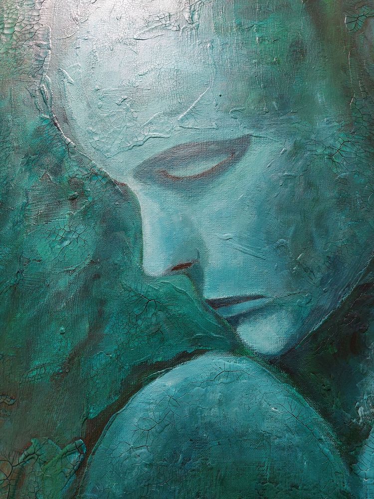 The art of humility, in silence great... by Mieke Van Cauter