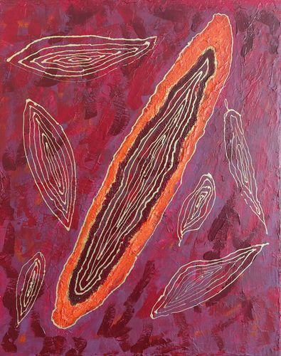 Painting from Mieke Van Cauter’s Abstraction.