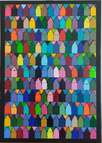 Painting from Mieke Van Cauter’s Diversity.