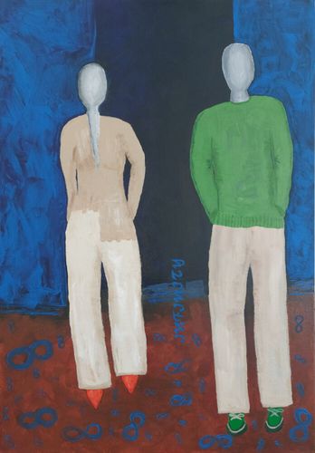 Painting from Mieke Van Cauter’s Infinity.