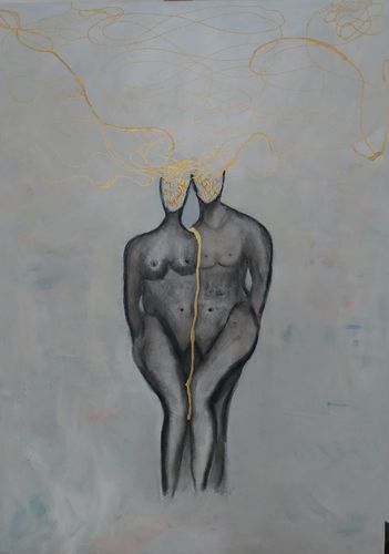Painting from Mieke Van Cauter’s Infinity.
