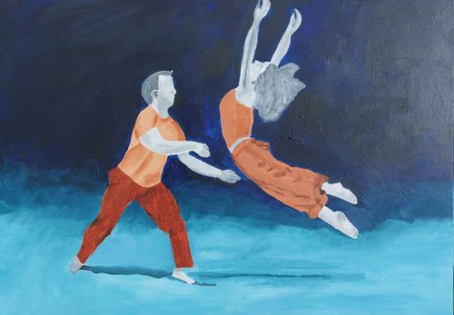 Painting from Mieke Van Cauter’s Stories.