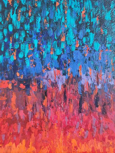 Painting from Mieke Van Cauter’s Abstraction.