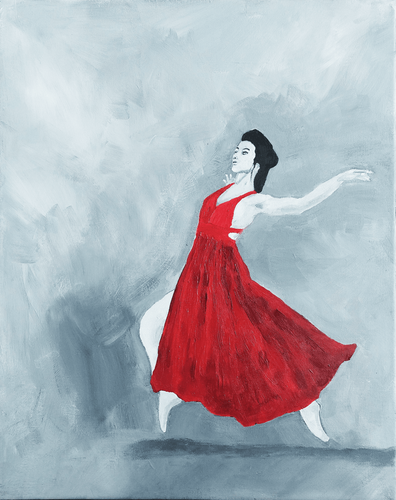 Painting from Mieke Van Cauter’s Stories.