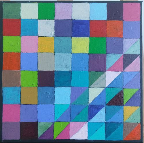 Painting from Mieke Van Cauter’s Diversity.