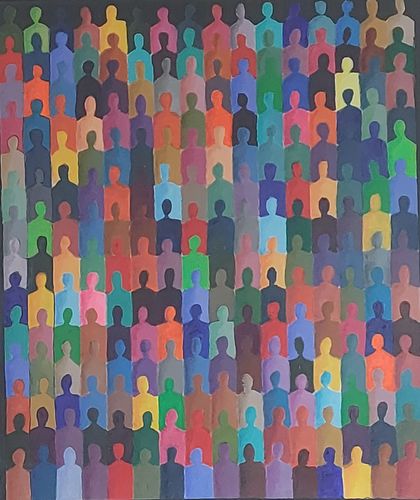 Painting from Mieke Van Cauter’s Diversity.