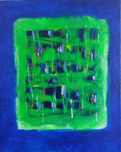 Painting from Mieke Van Cauter’s Abstraction.
