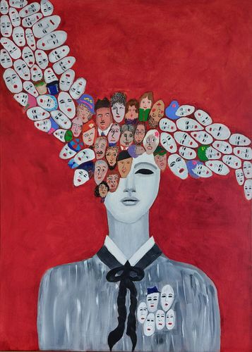 Painting from Mieke Van Cauter’s Stories.