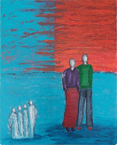 Painting from Mieke Van Cauter’s Infinity.