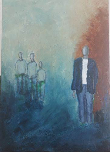 Painting from Mieke Van Cauter’s Infinity.