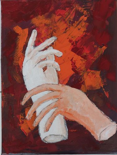 Painting from Mieke Van Cauter’s Stories.