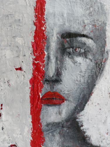 Painting from Mieke Van Cauter’s Portraits.