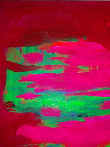 Painting from Mieke Van Cauter’s Abstraction.