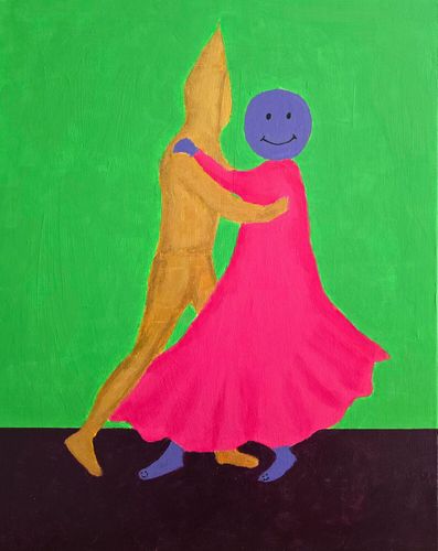 Painting from Mieke Van Cauter’s The Art of Being.