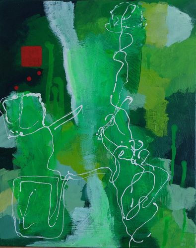 Painting from Mieke Van Cauter’s Abstraction.